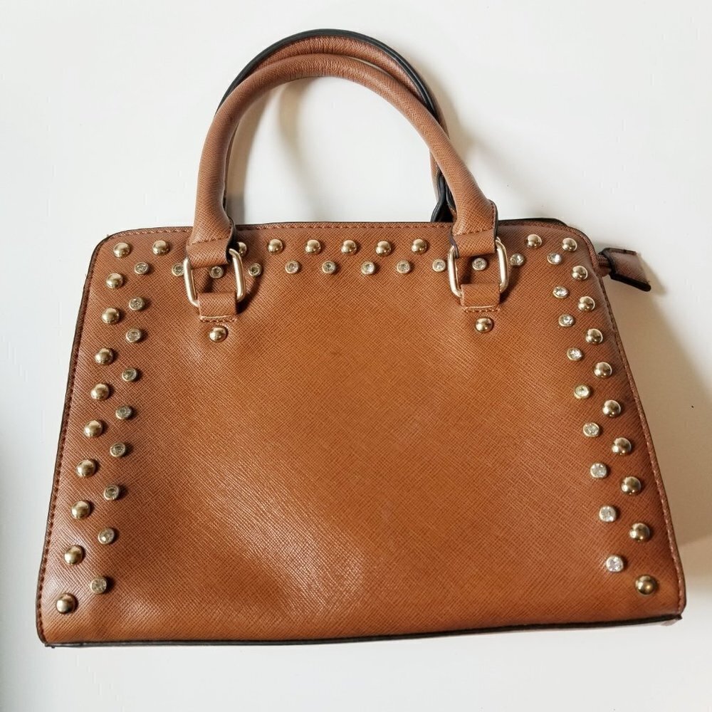 YOKI Satchel Brown Purse Bag